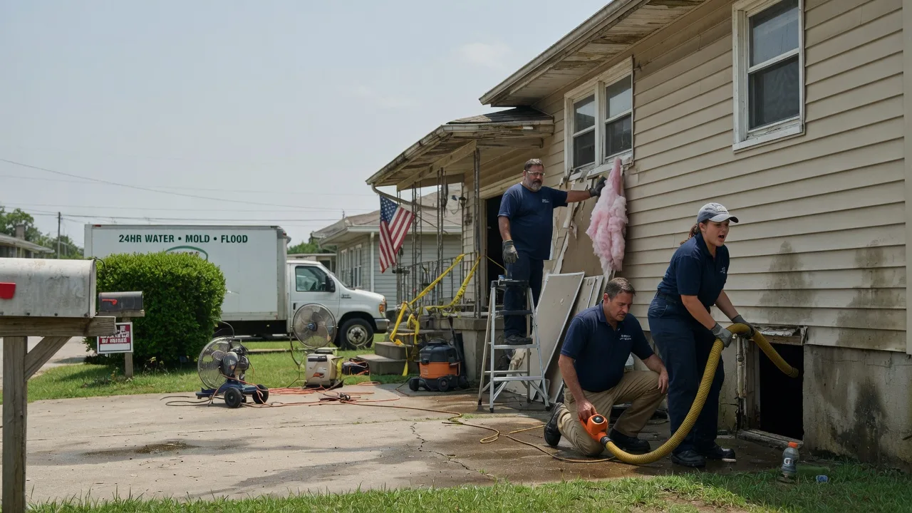 Water Damage Repair in Martinsville, MO near me